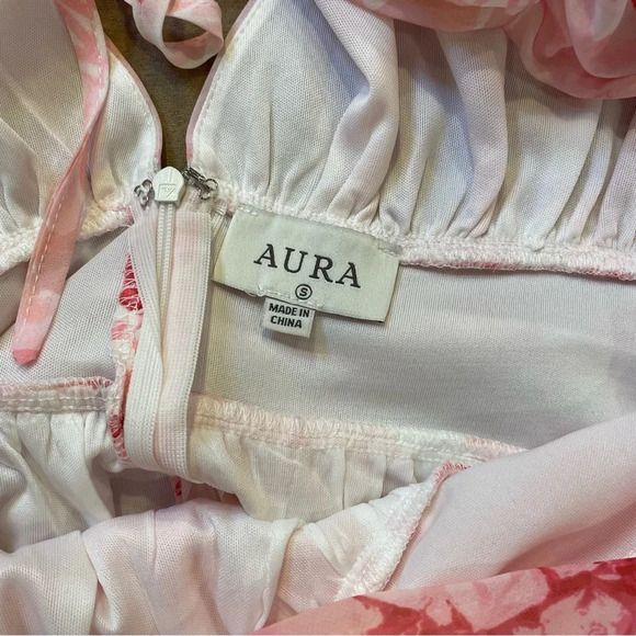 AURA (Red Dress Boutique) Floral Midi Dress Size Small New w Tag - Picture 8 of 15